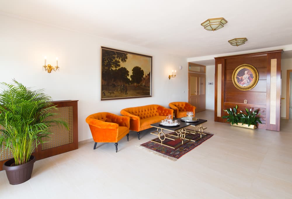 Receptie si hol de intrare la Maria Theresia Sura Mica