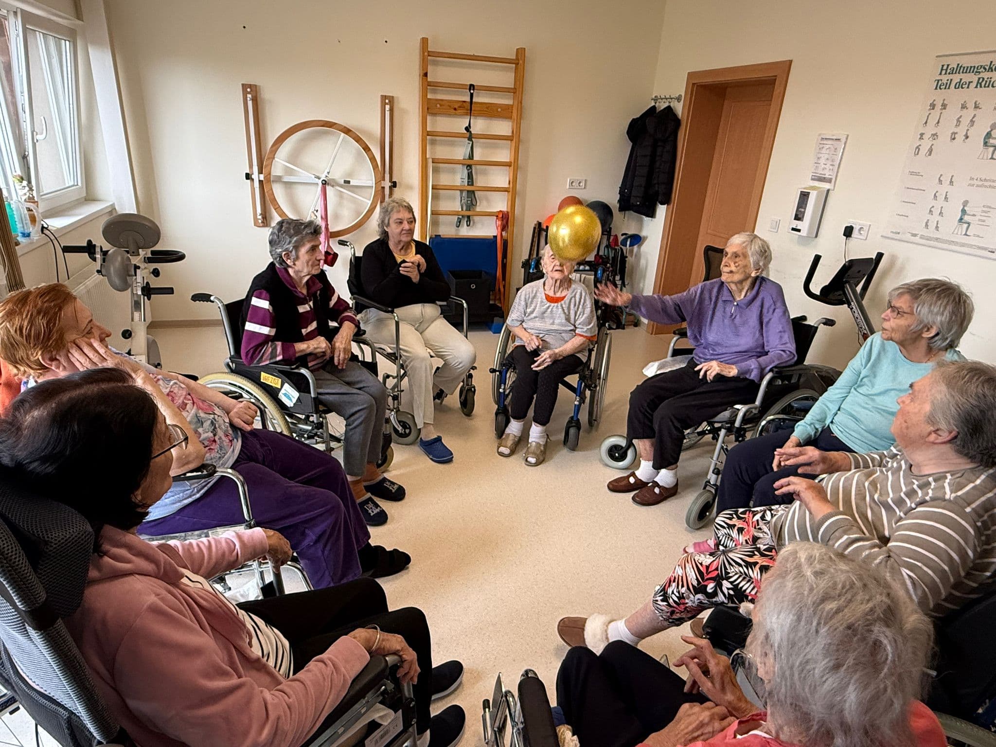 Activități sociale la Maria Theresia